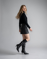Bottes Vesper LUDOVISI – vue portée noire