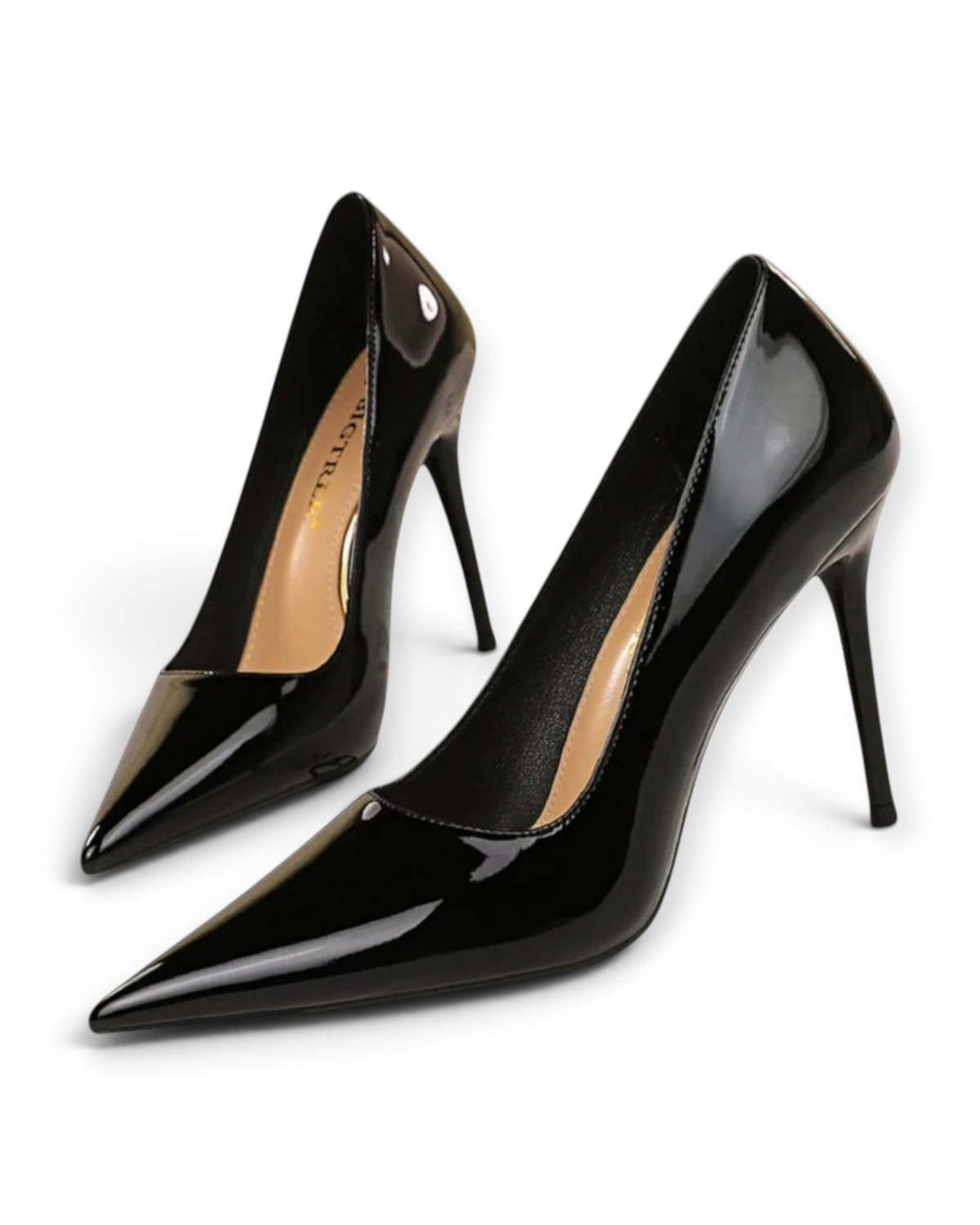 Escarpins Carmin LUDOVISI – bout pointu noir