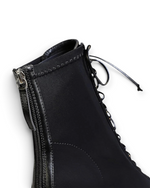 Bottines Cassia LUDOVISI – vue latérale noire