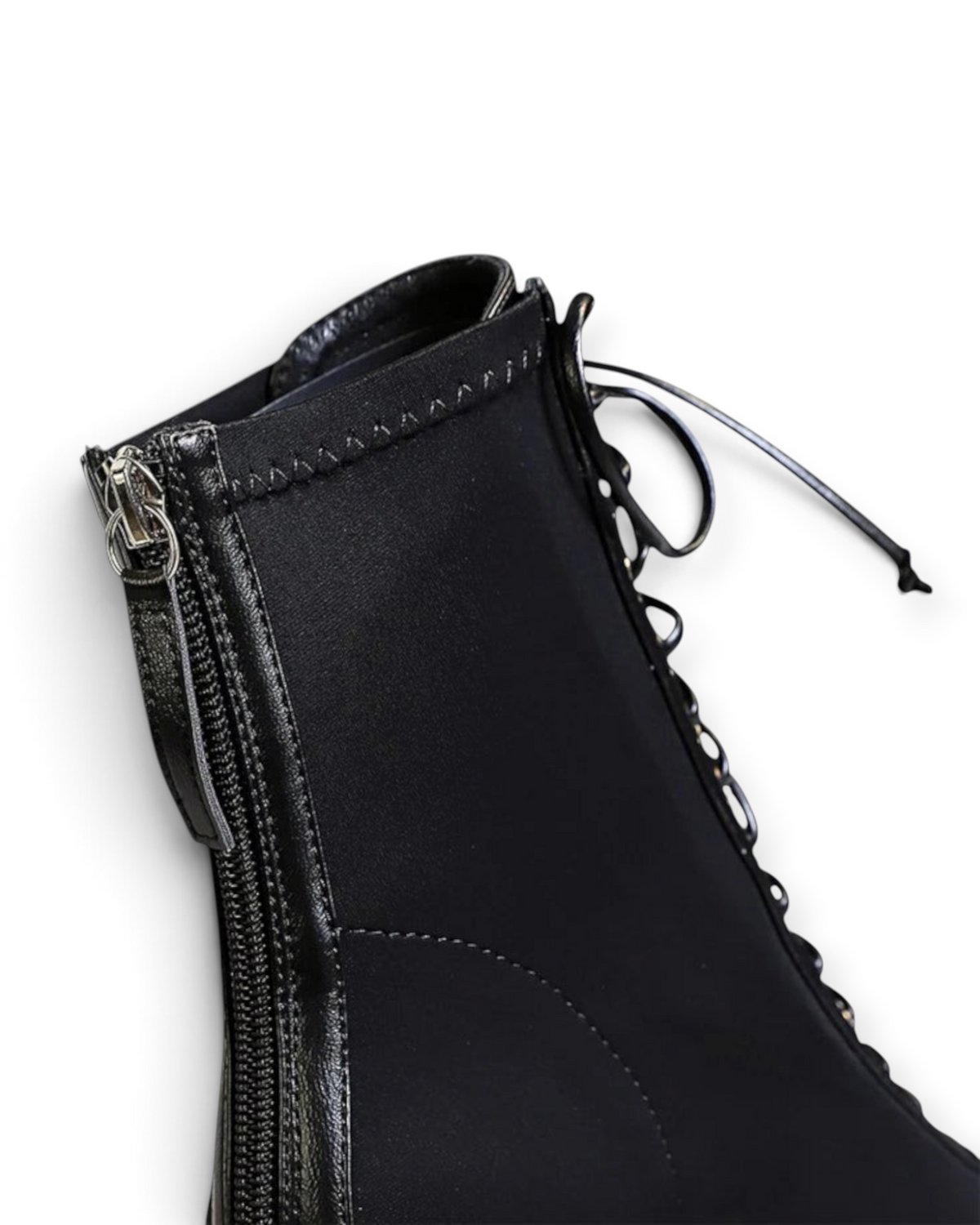 Bottines Cassia LUDOVISI – vue latérale noire