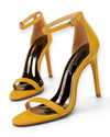 Sandales Cambrure Fatale LUDOVISI – vue produit jaune