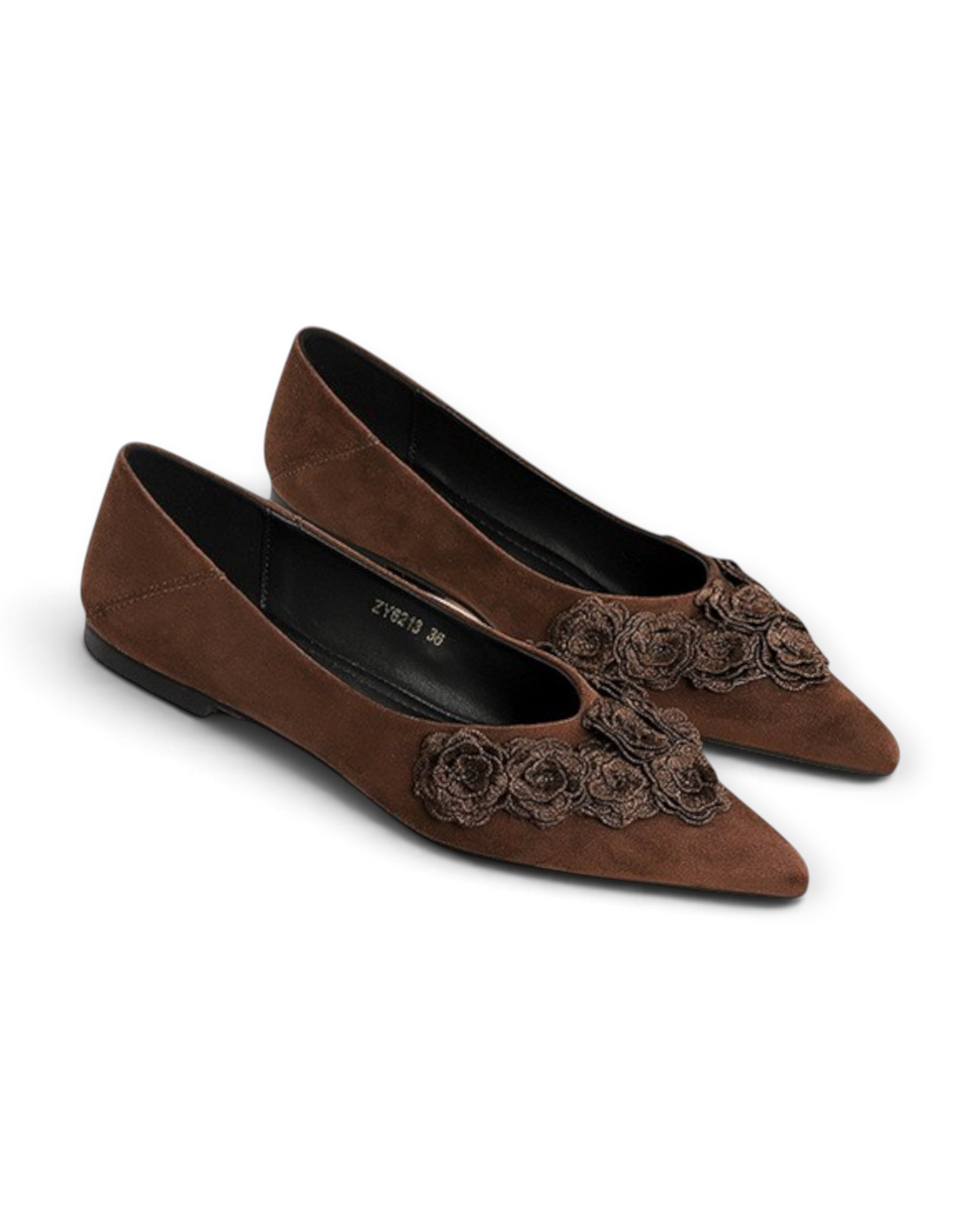 Ballerines Flora LUDOVISI – profil marron