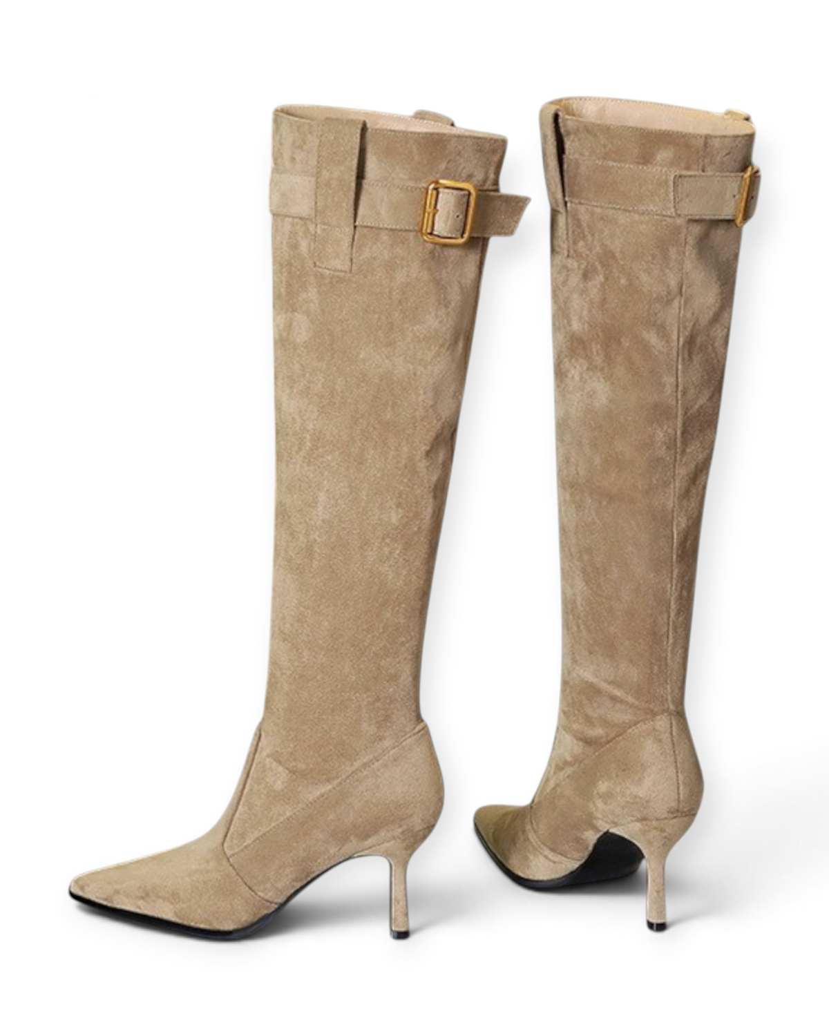 Bottes Alba LUDOVISI – détail boucle beige