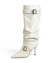 Bottes Valentina LUDOVISI – vue produit blanche