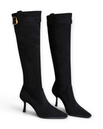 Bottes Alba LUDOVISI – vue latérale noire