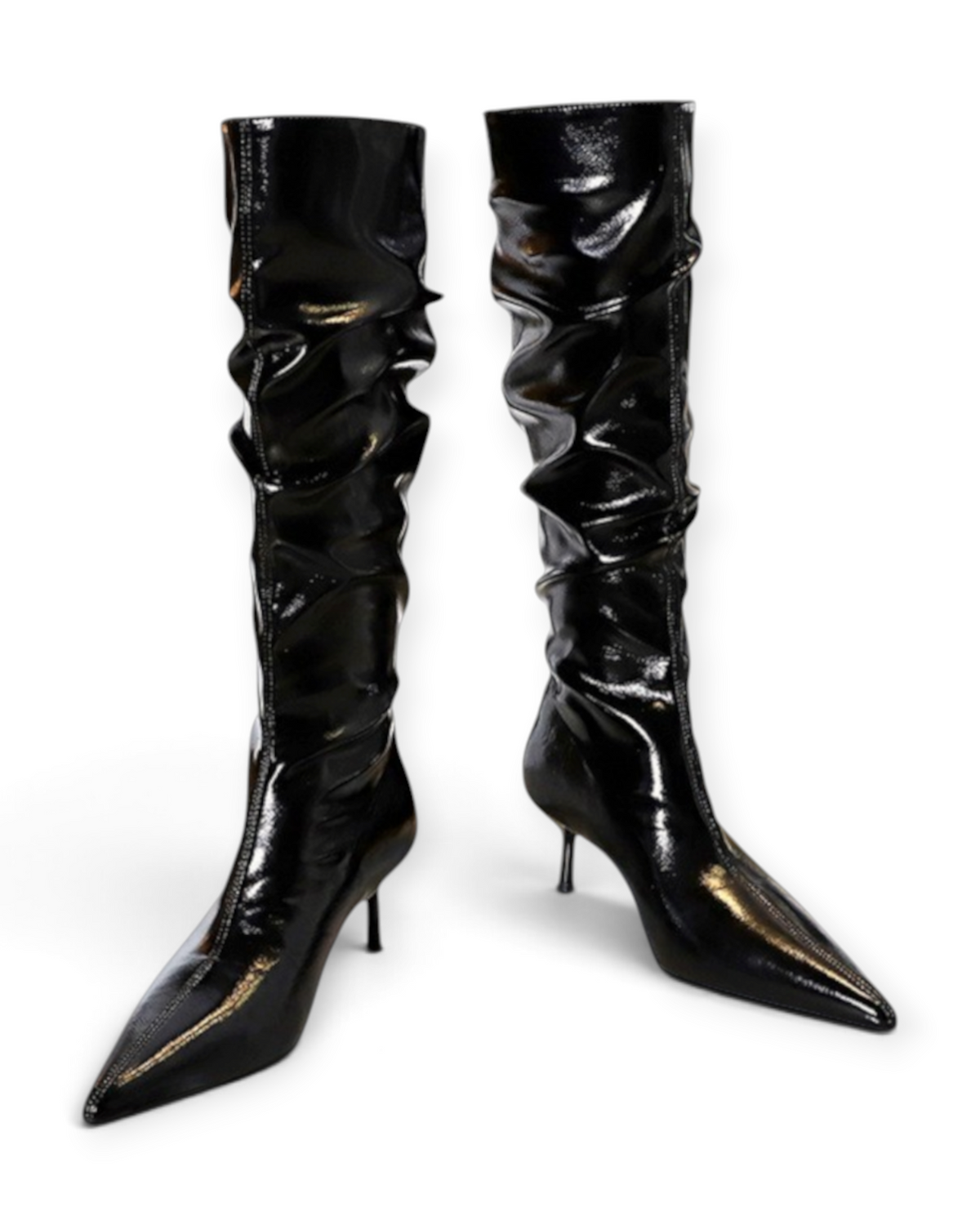 Bottes Vesper LUDOVISI – profil noir verni
