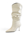 Bottes Sienna LUDOVISI – vue produit blanc cassé