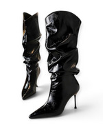 Bottes Sienna LUDOVISI – talon aiguille noir