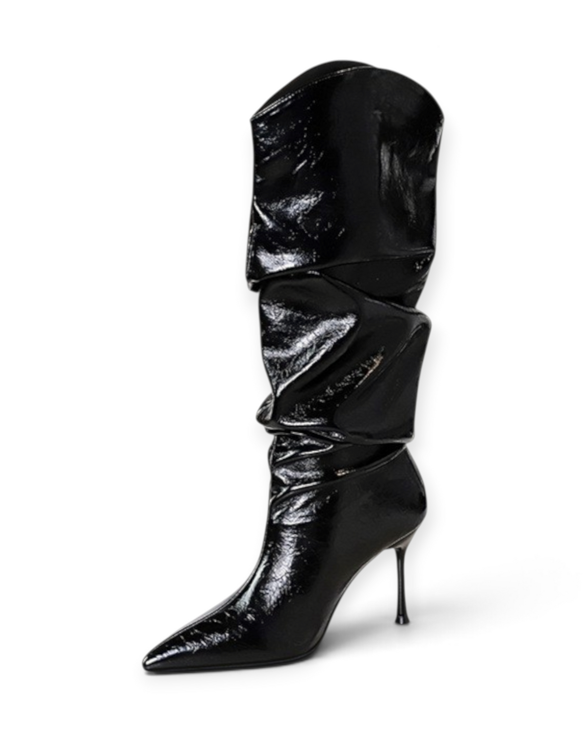 Bottes Sienna LUDOVISI – vue latérale noire