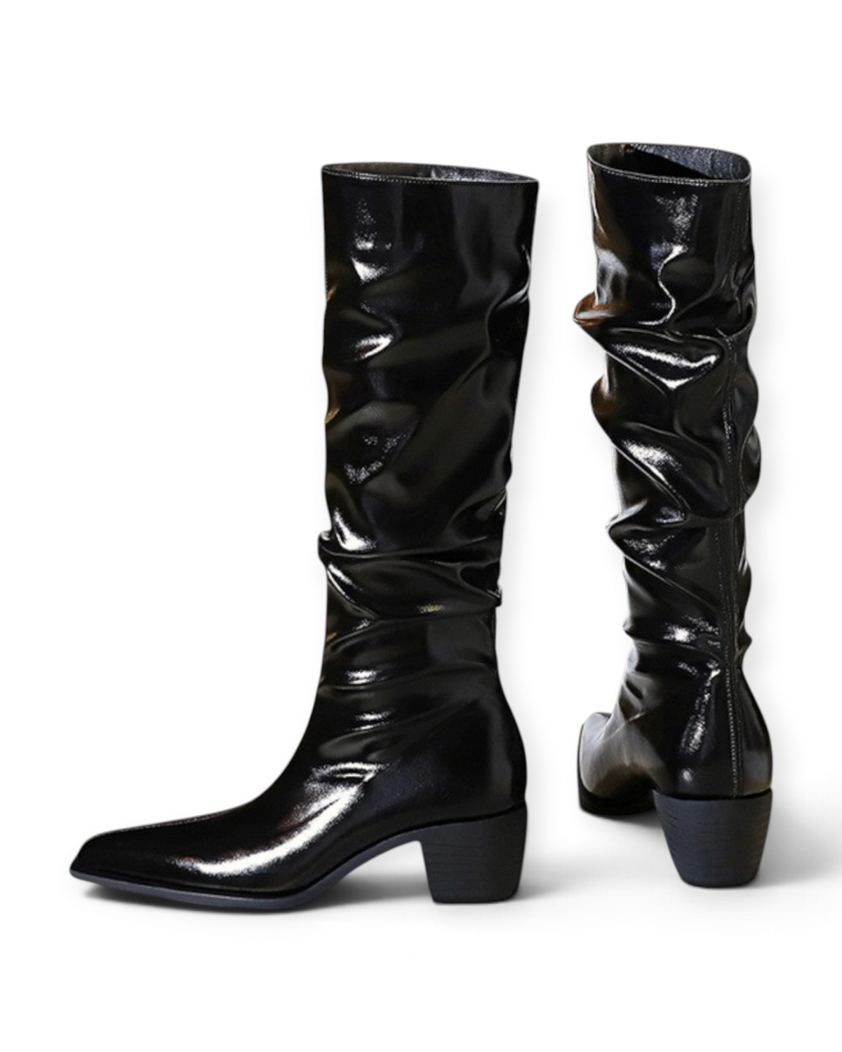 Bottes Ravenna LUDOVISI – profil noir verni