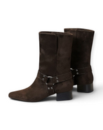 Bottes Dakota LUDOVISI – vue latérale marron