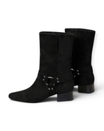 Bottes Dakota LUDOVISI – vue latérale noire
