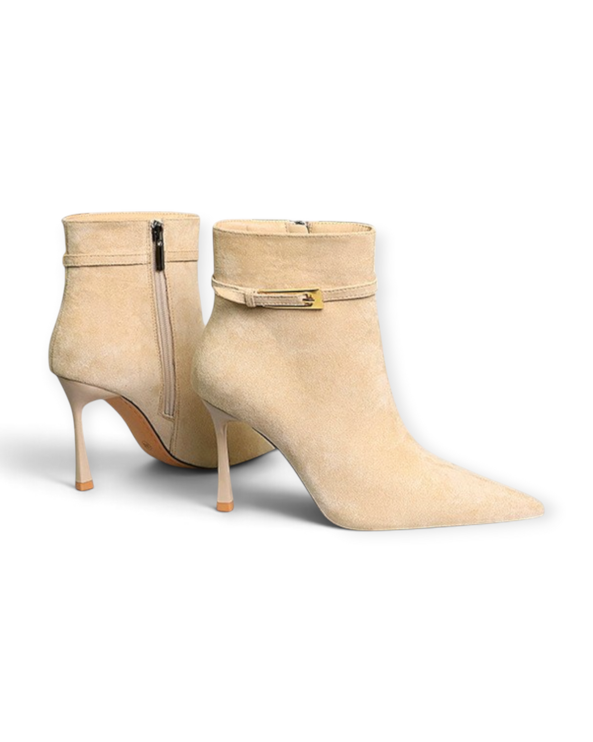Bottines Bianca LUDOVISI – détail bride beige