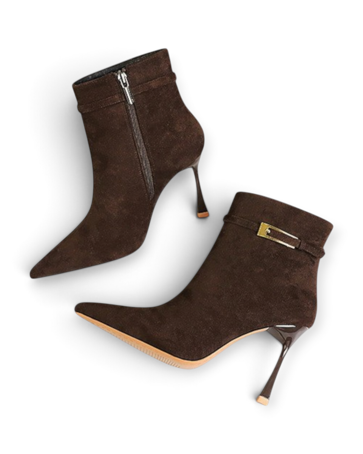 Bottines Bianca LUDOVISI – vue latérale marron