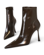 Bottines Noémie LUDOVISI – détail marron