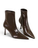 Bottines Noémie LUDOVISI – fermeture marron