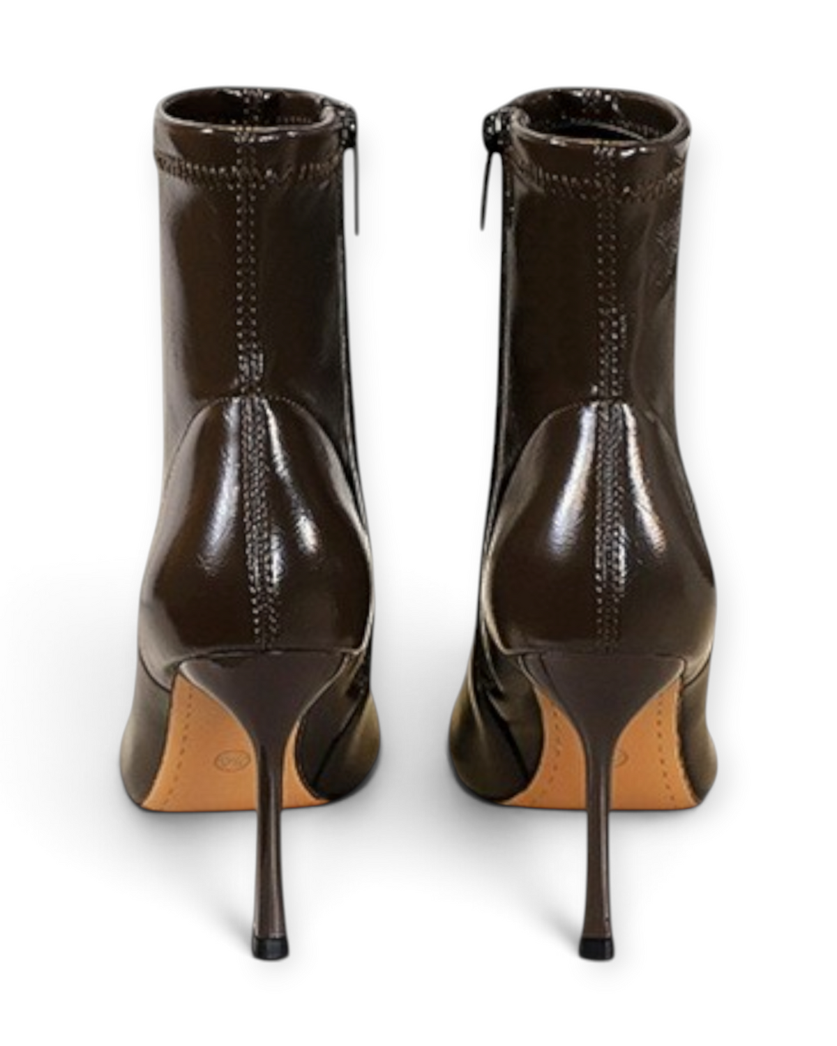 Bottines Noémie LUDOVISI – vue arrière marron