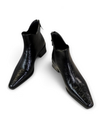 Bottines Odette LUDOVISI – vue arrière noire