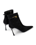 Bottines Bianca LUDOVISI – détail bride noire
