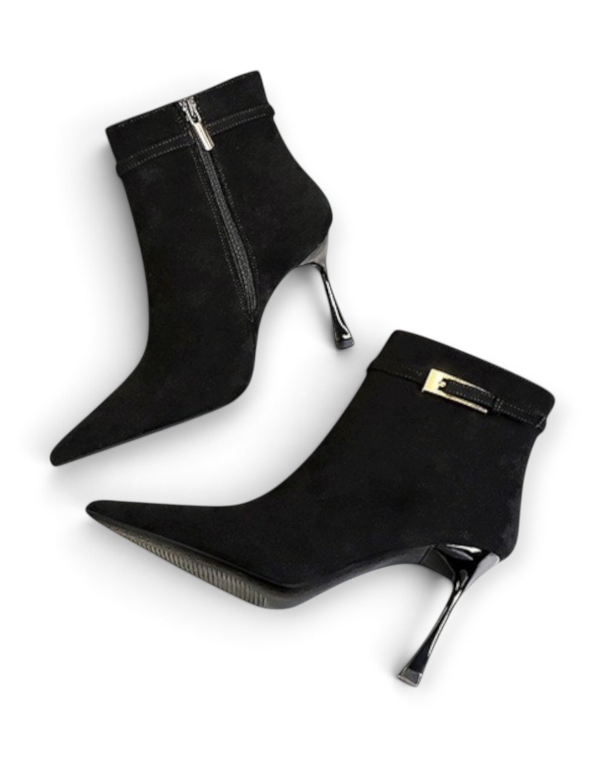 Bottines Bianca LUDOVISI – vue latérale noire