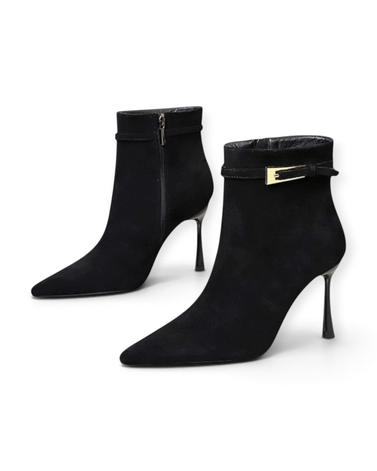 Bottines Bianca LUDOVISI – détail boucle noire