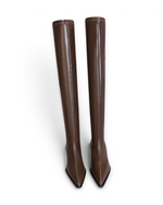 Cuissardes Elina LUDOVISI – vue latérale marron
