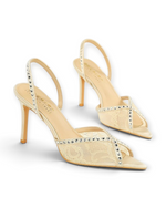 Escarpins Voile LUDOVISI – profil beige