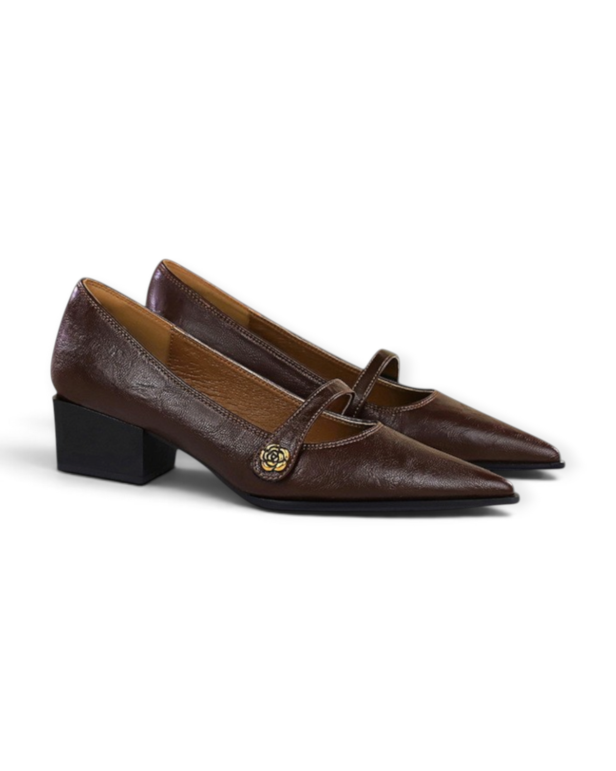 Babies Colette LUDOVISI – détail floral marron