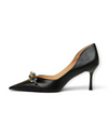 Escarpins Bouton d’Or LUDOVISI – noir