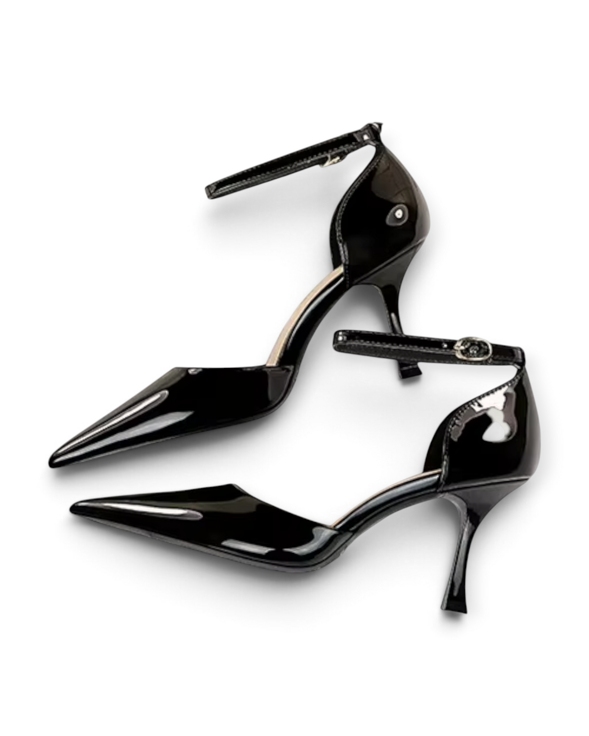 Escarpins Vernis LUDOVISI – détail noir