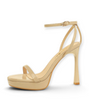Sandales Solstice LUDOVISI – beige vue latérale