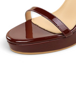 Sandales Solstice LUDOVISI – bride bordeaux