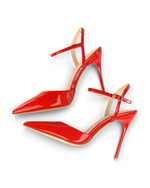 Escarpins Obsession LUDOVISI – bride arrière rouge