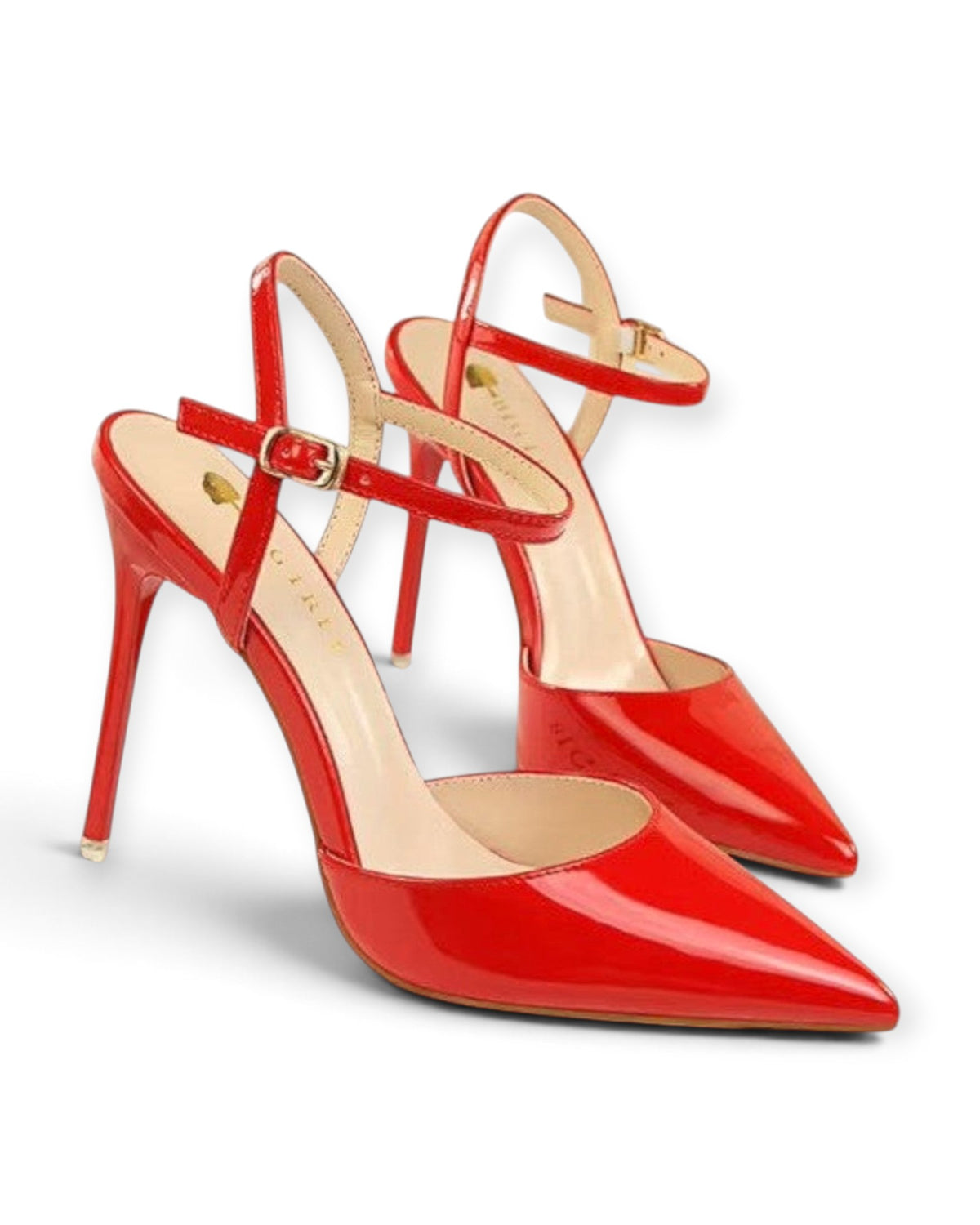Escarpins Obsession LUDOVISI – profil rouge verni