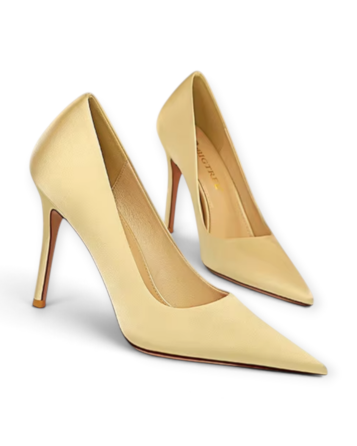 Escarpins Soie d’Orient LUDOVISI – profil beige
