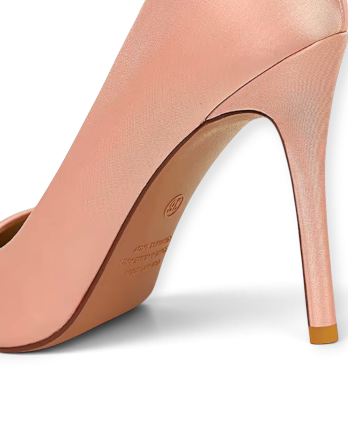 Escarpins Soie d’Orient LUDOVISI – détail rose