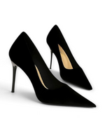 Escarpins Nuit de Velours LUDOVISI – talon aiguille noir