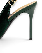 Escarpins Isolde LUDOVISI – bride verte