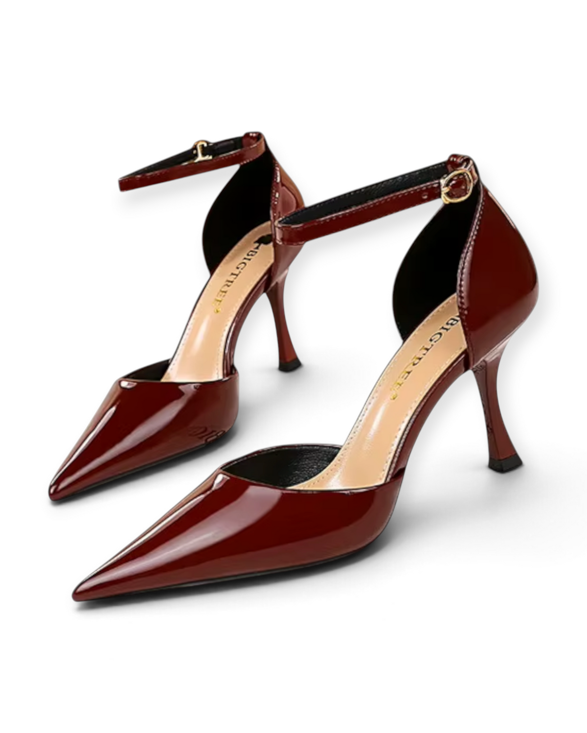 Escarpins Vernis LUDOVISI – bordeaux