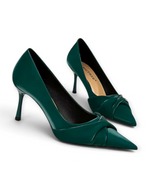 Escarpins Ruban Couture LUDOVISI – profil vert