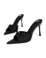 Sandales Drapées LUDOVISI – noir